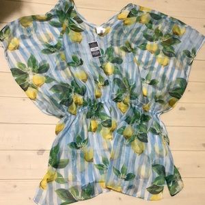Women’s beach cover up one size NWT